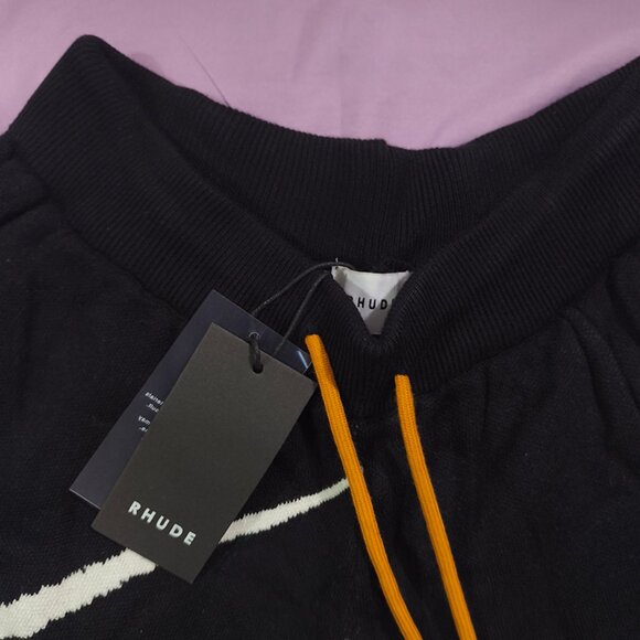 Rhude Black Knit Shorts - Picture 2 of 7